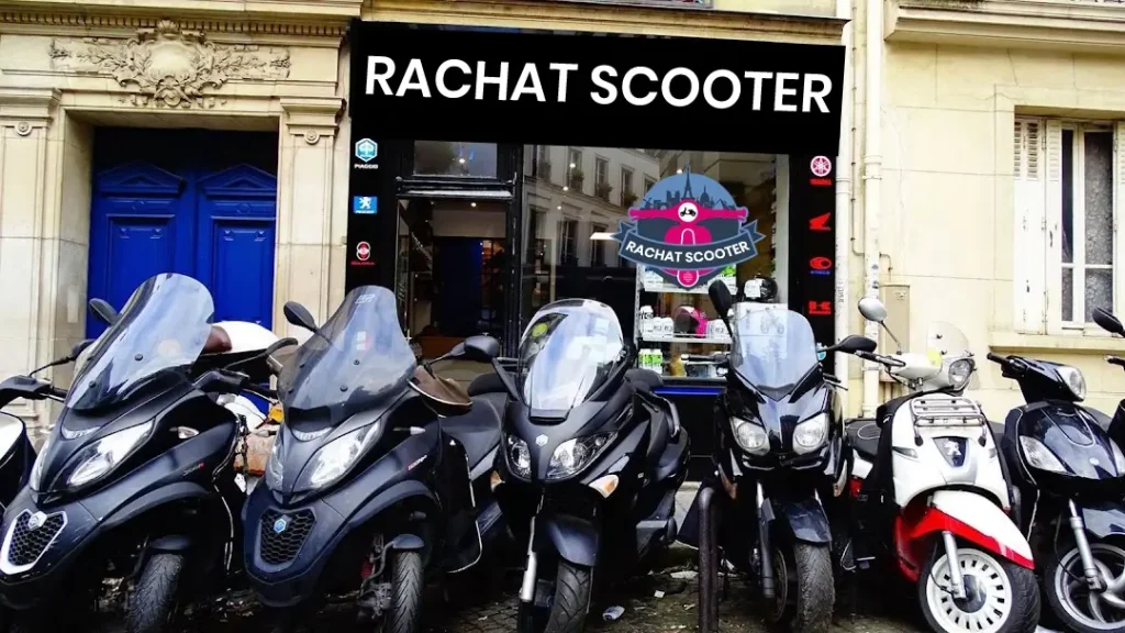 Scooter proposé au rachat à Paris